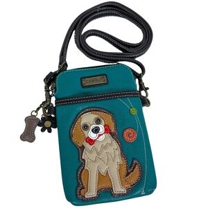 CHALA Dog with a Bone Crossbody Cell Phone Purse Like New! 🎉2X Host Pick 🎉